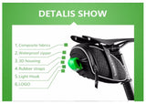 ROCKBROS Saddle Bag 3D Shell Quakeproof Bicycle Cycling Rear Seat Bag
