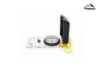Acrylic Plotting Mirror Scale Compass Map Scale Ruler Compass for Orienting and Map Measuring